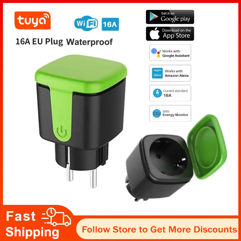 Tuya EU 16A WiFi Smart Waterpr – Smart Home Voice Control recenzja i cena