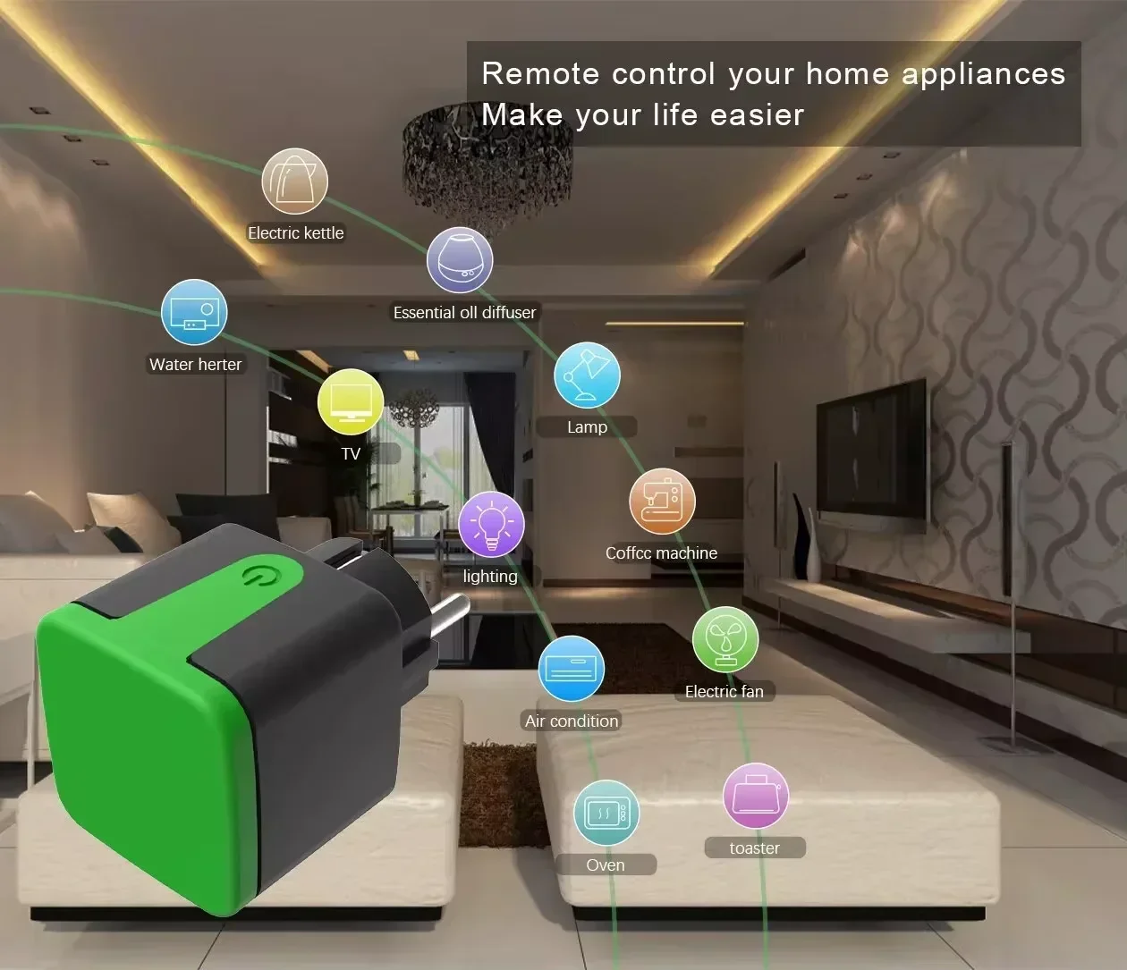Tuya EU 16A WiFi Smart Waterpr – Smart Home Voice Control recenzja i cena