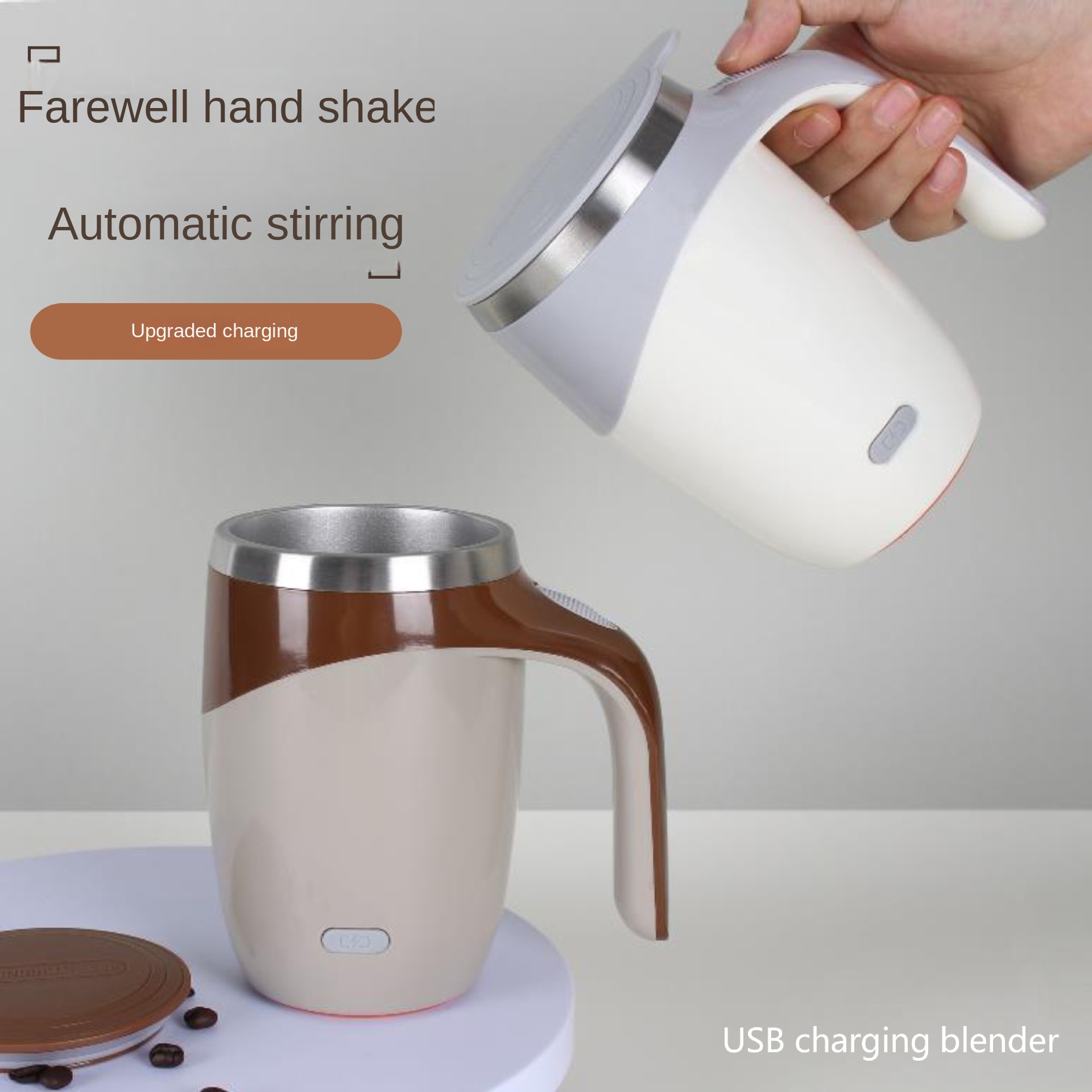 Automatic Self Stirring Mugs S – Smart Home Yam Pounder recenzja i cena