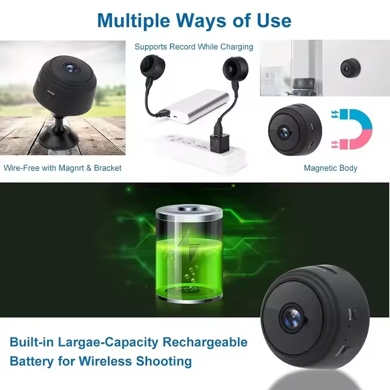 1080P HD Mini WiFi Camera Baby – Security Ip Camera recenzja i cena