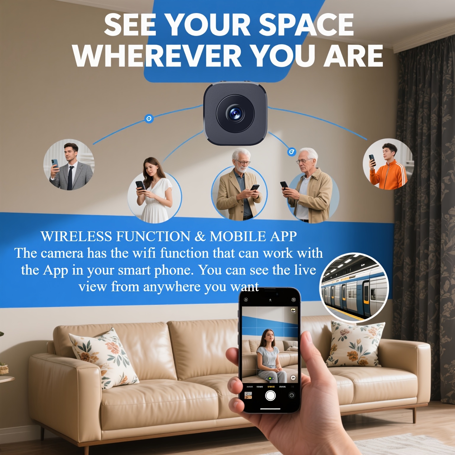 1080P HD Mini WiFi Camera Indo – Security Ip Camera recenzja i cena