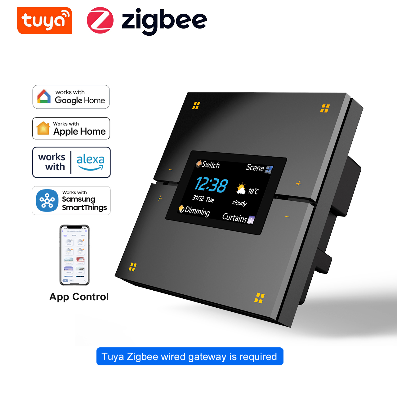 M9 Pro 8-Button UK Tuya Smart  – Smart Home Voice Control recenzja i cena