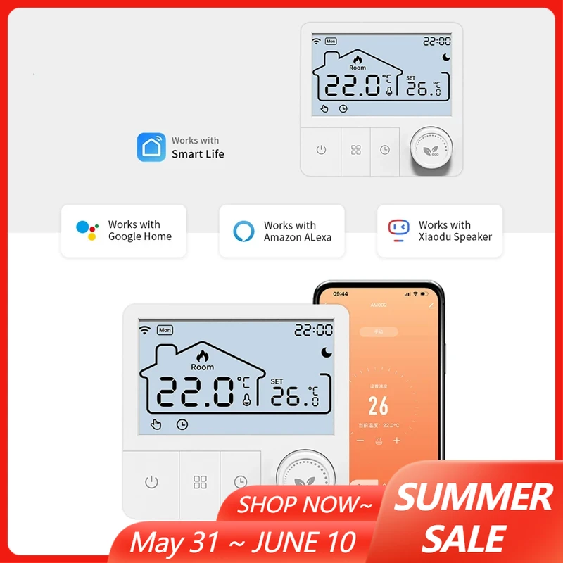 Tuya Smart Home Wifi Heating T – Smart Home Elements recenzja i cena
