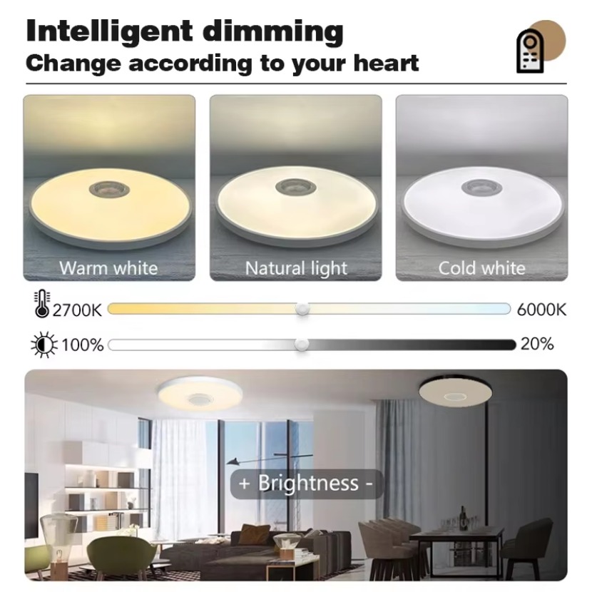 TUYA Smart Music Ceiling Light – Smart Home For Pc recenzja i cena