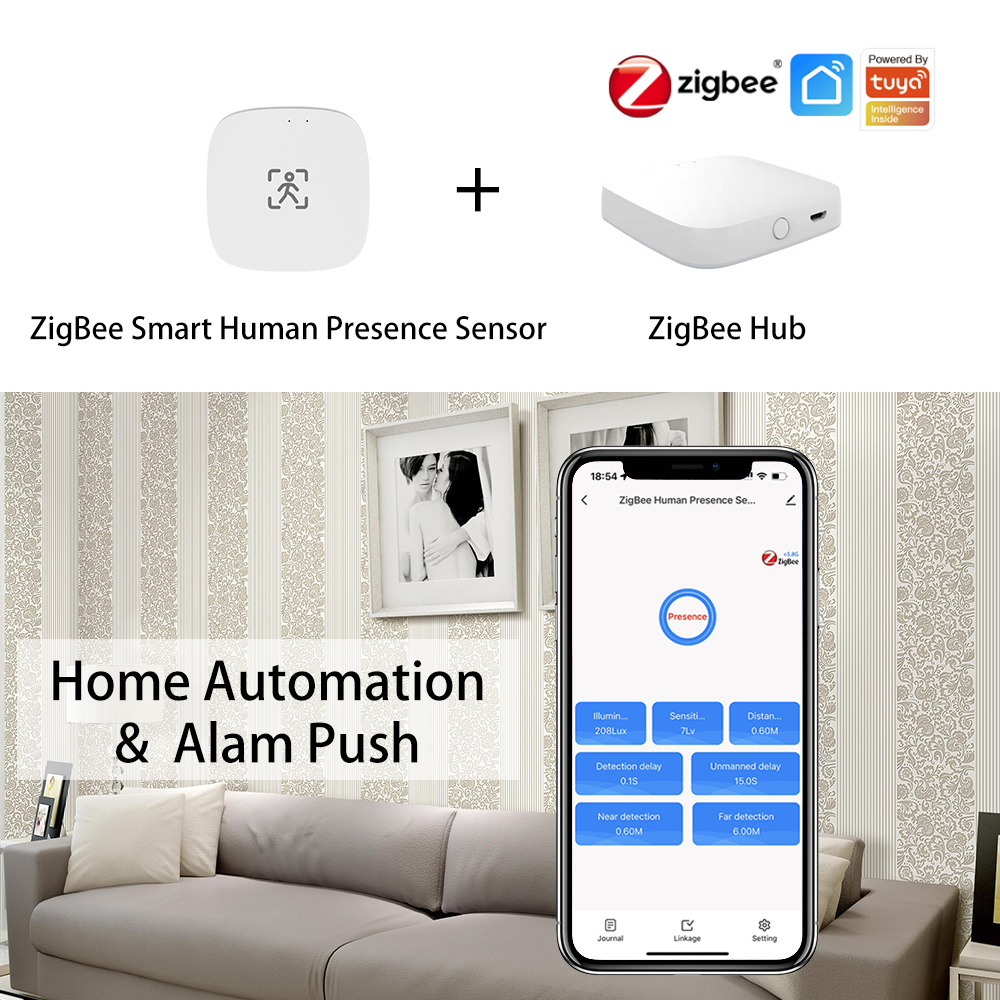 ZigBee Wifi MmWave Human Prese – Zigbee Motion Sensor recenzja i cena