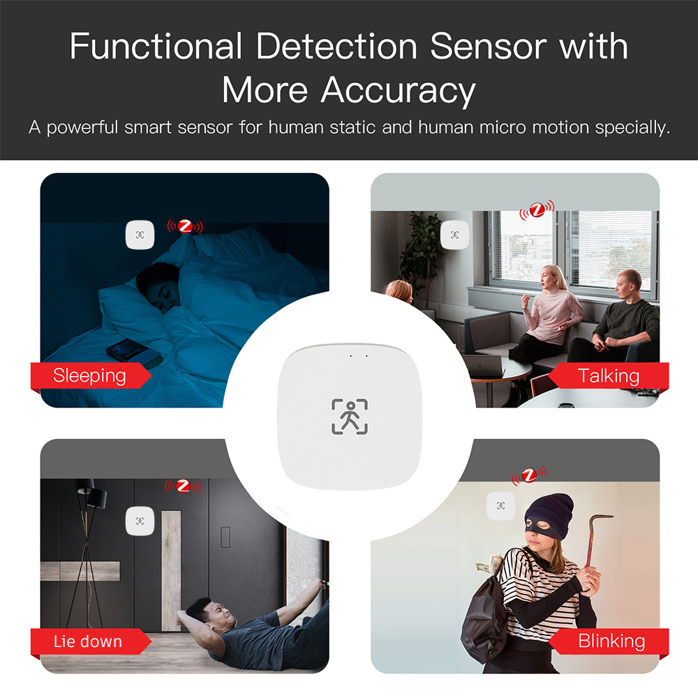 ZigBee Wifi MmWave Human Prese – Zigbee Motion Sensor recenzja i cena