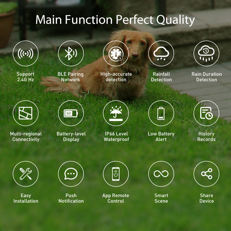 WiFi Rain Sensor Rainfall Dura – Wifi Water Sensor recenzja i cena