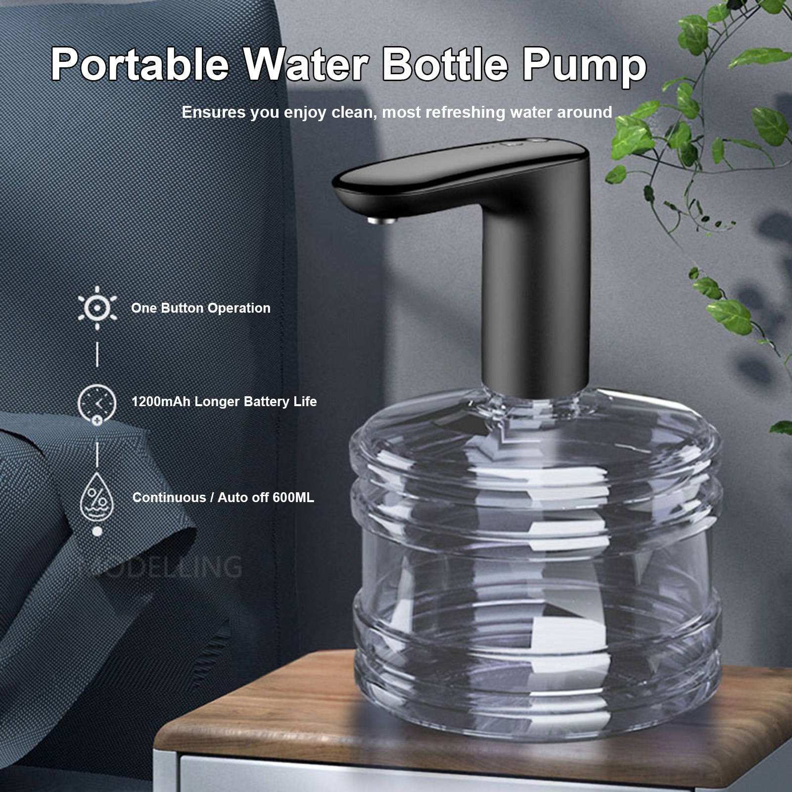 Smart Water Pump USB Charging  – Smart Home Yam Pounder recenzja i cena