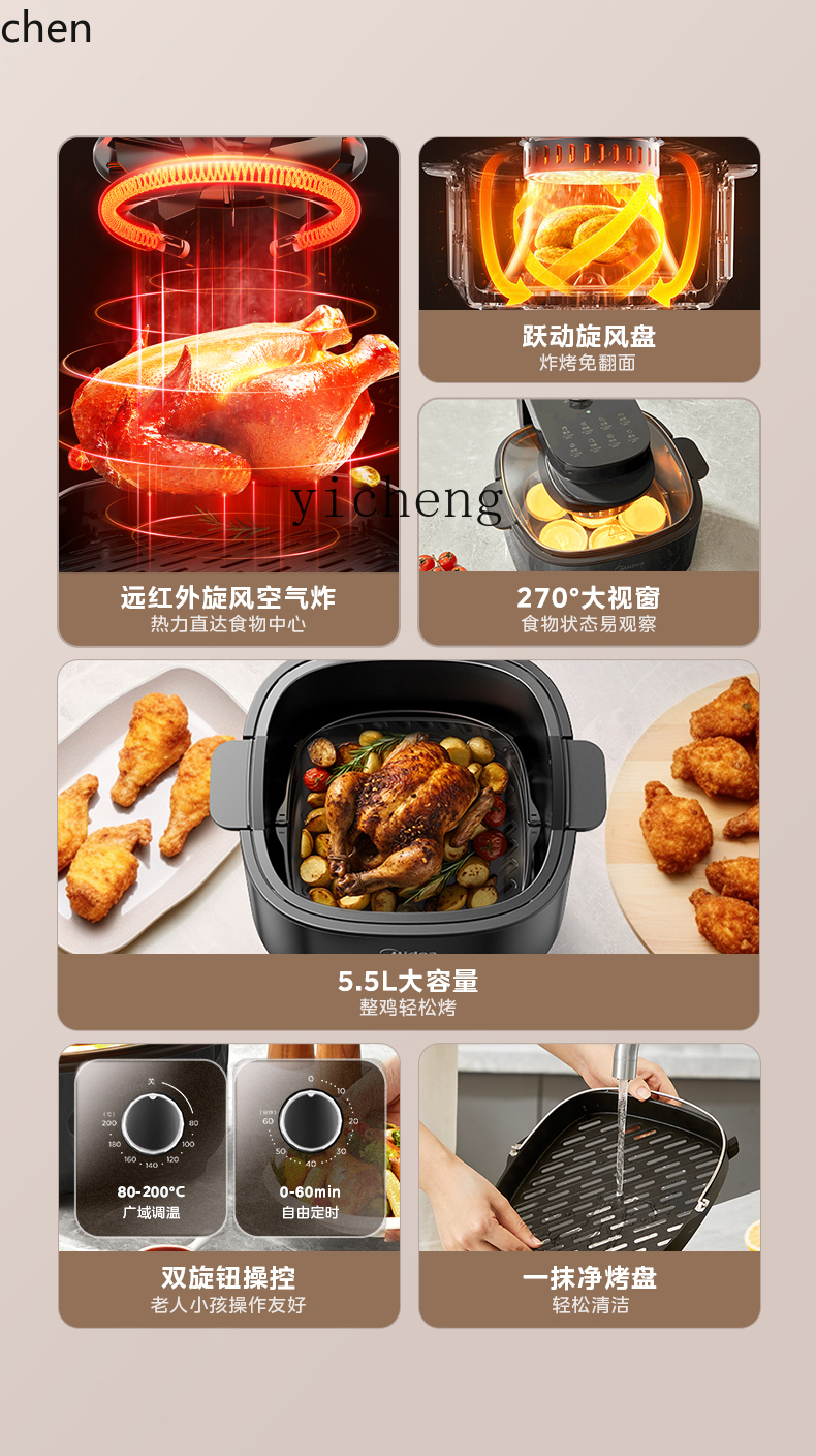 HXL Air Fryer Smart Home Large – Smart Home Oven recenzja i cena