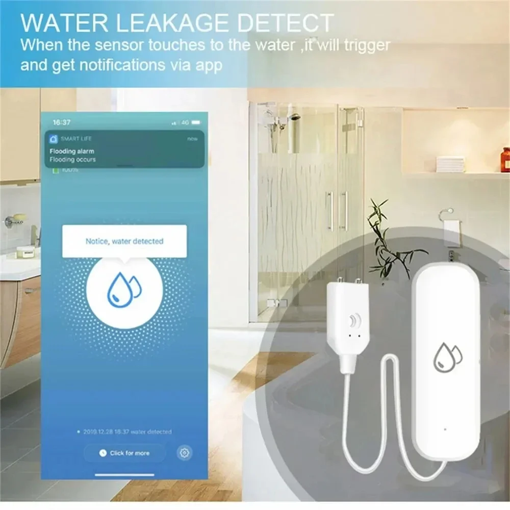 Tuya WiFi Water Sensor Leakage – Wifi Water Sensor recenzja i cena
