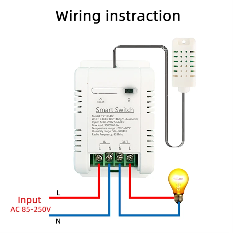 Work with tuya 16A 3000W WiFi  – Smart Home Thermostat recenzja i cena