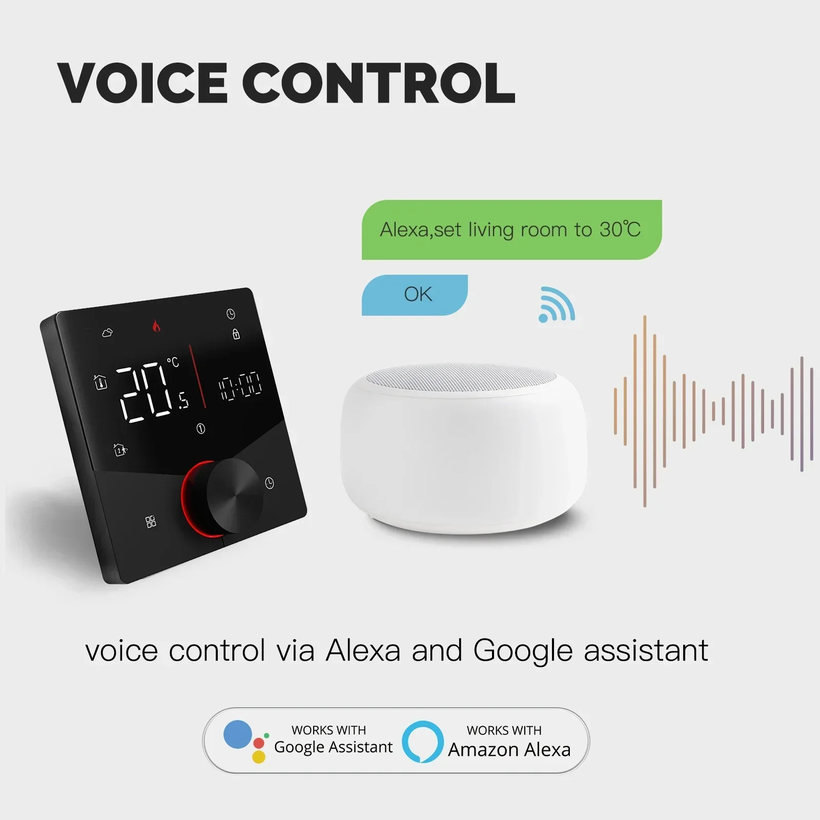 MOES Tuya WiFi Smart Knob Ther – Smart Home Thermostat recenzja i cena