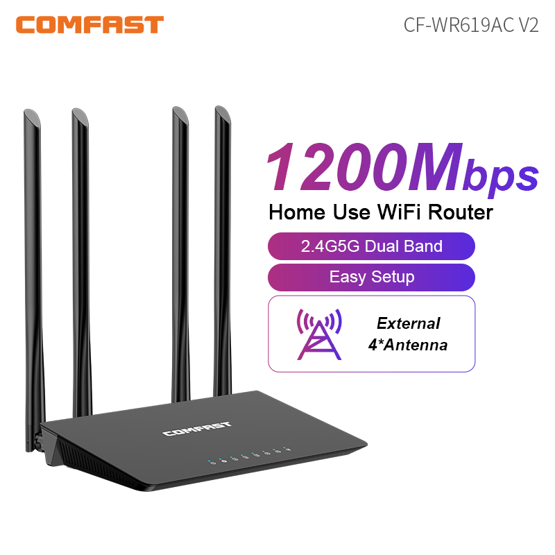 Comfast 1200Mbps 2.4G&5.8GHz W – Smart Home X10 recenzja i cena