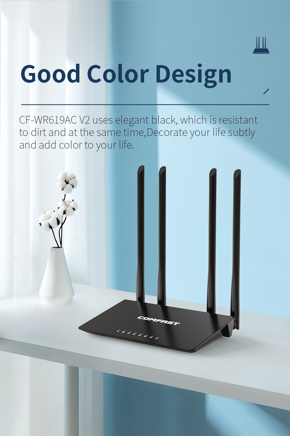 Comfast 1200Mbps 2.4G&5.8GHz W – Smart Home X10 recenzja i cena