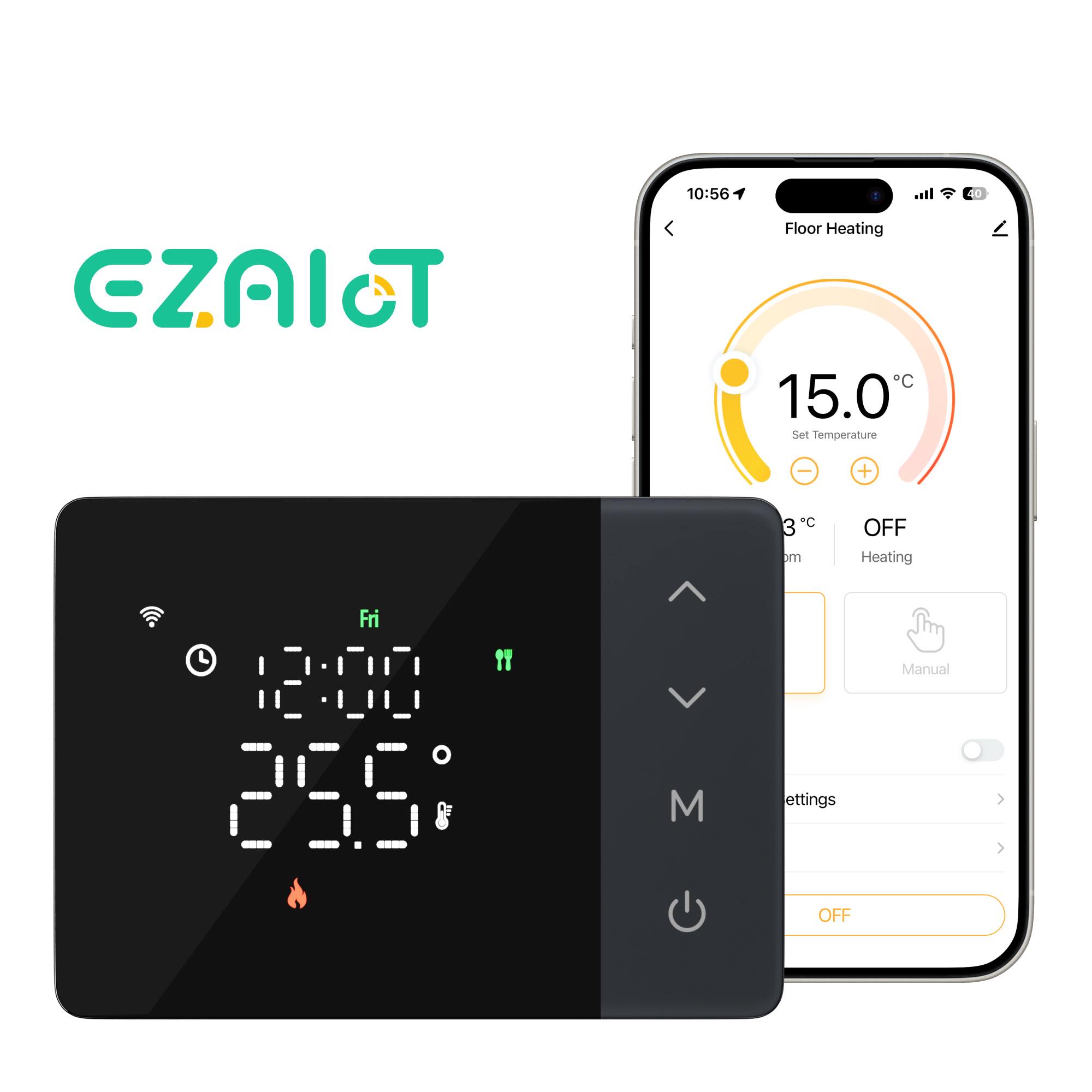 Tuya smart battery powered wif – Smart Home Thermostat recenzja i cena