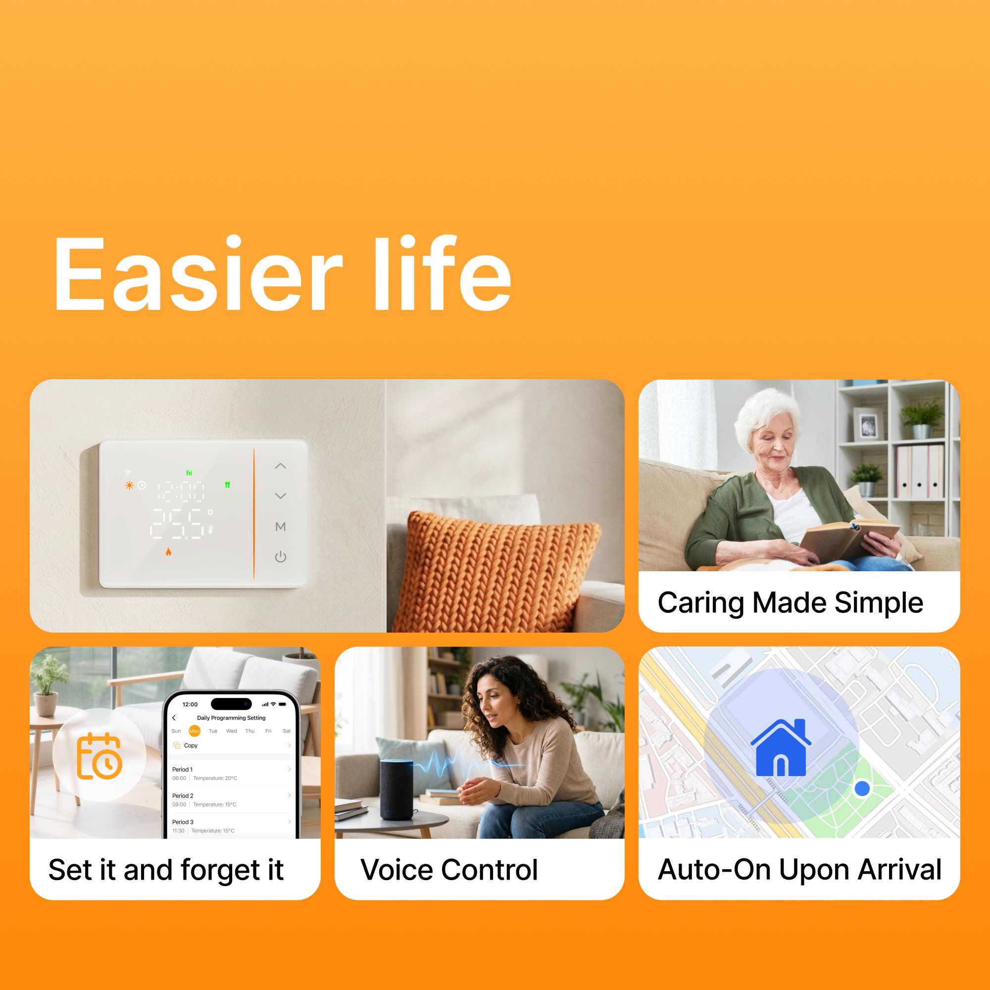 Tuya smart battery powered wif – Smart Home Thermostat recenzja i cena