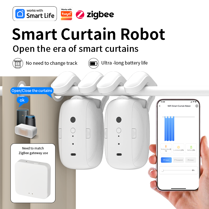Zigbee Smart Curtain Driver Ro – Smart Home Elements recenzja i cena
