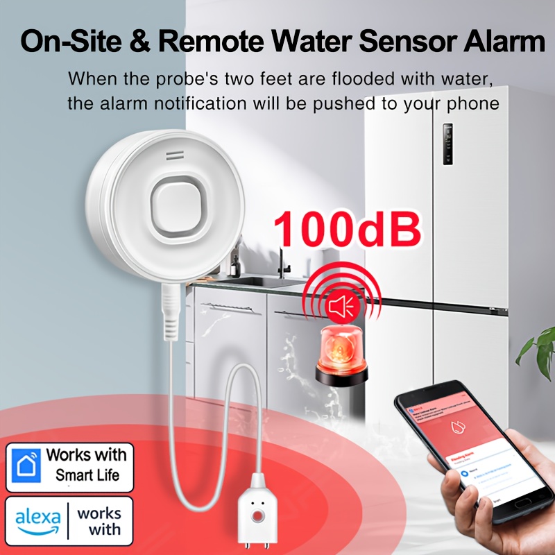 YNF Smart WiFi Water Leak Dete – Wifi Water Sensor recenzja i cena