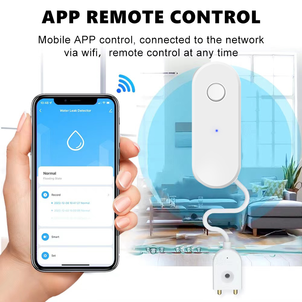Tuya WiFi Smart Water Leak Sen – Wifi Water Sensor recenzja i cena