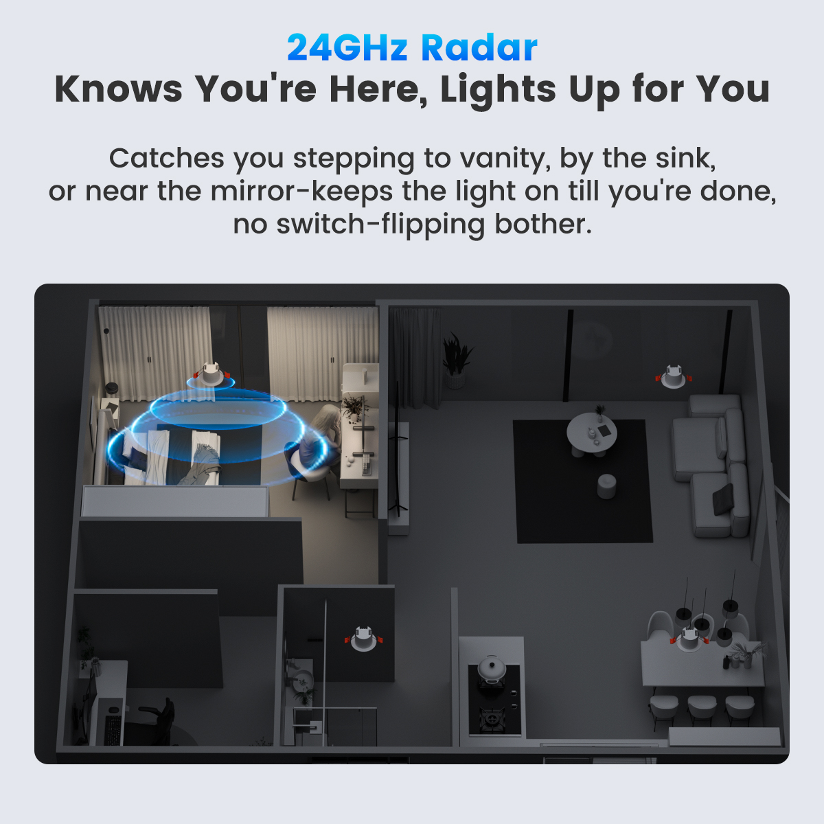 GIRIER Tuya ZigBee Human Prese – Zigbee Motion Sensor recenzja i cena