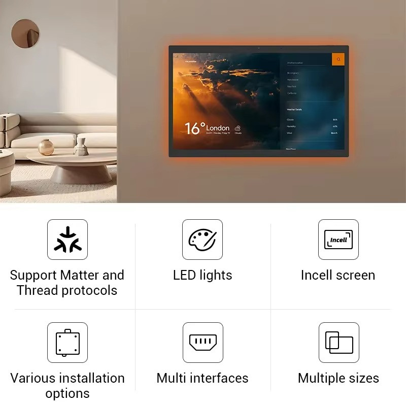 10.1 15.6 Inch Manual Android  – Smart Home Voice Control recenzja i cena