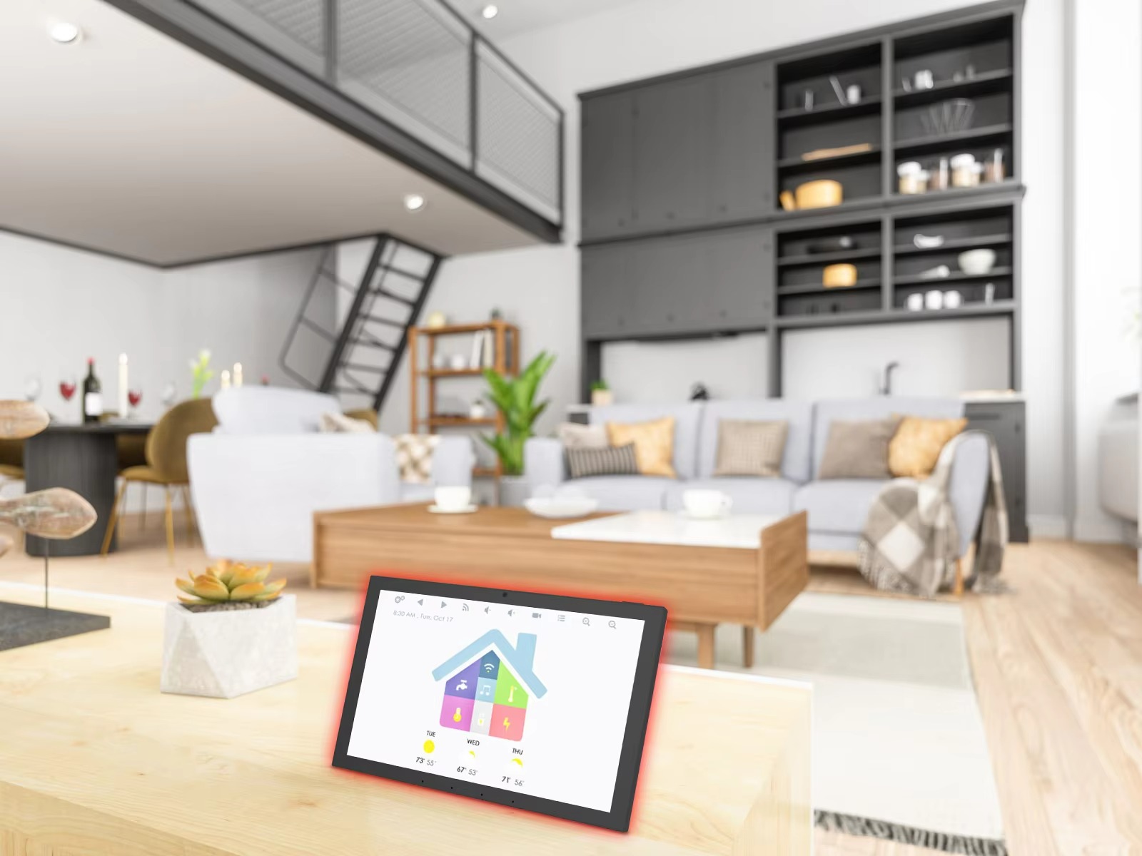 10.1 15.6 Inch Manual Android  – Smart Home Voice Control recenzja i cena